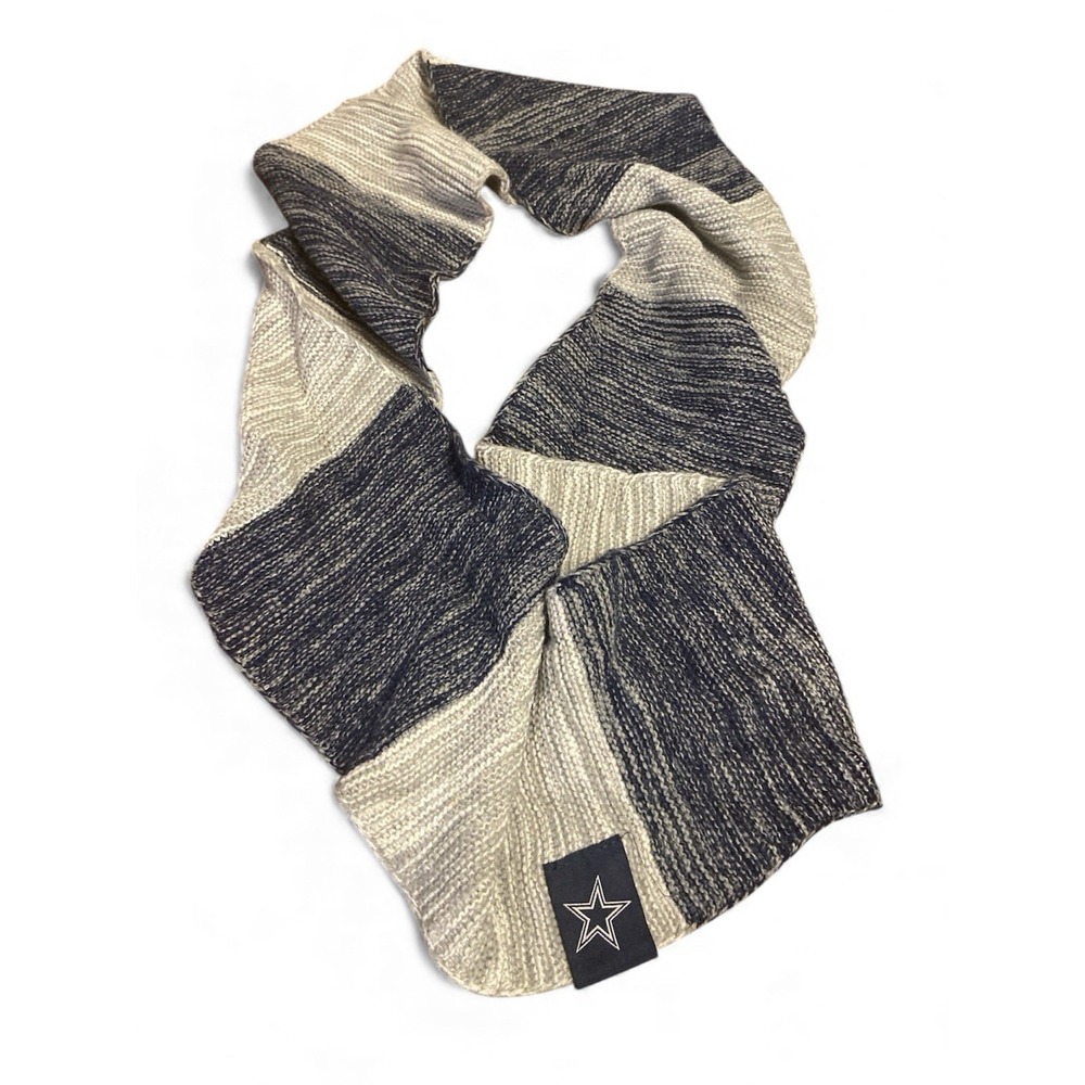 Dallas Cowboys‎ FOCO Forever Collectibles Marled Knit Infinity Scarf Navy Grey